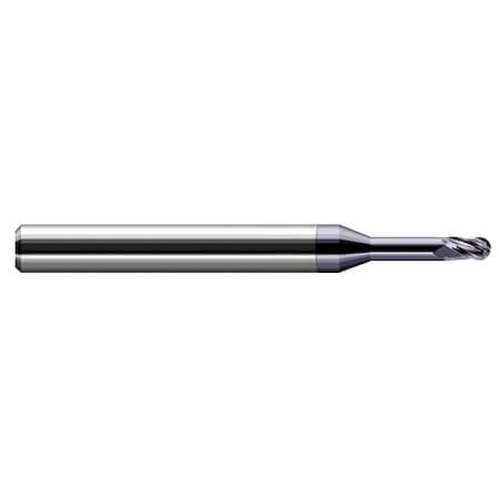 Harvey Tool Miniature End Mill - Ball - Long Reach, Stub Flute 803131-C3